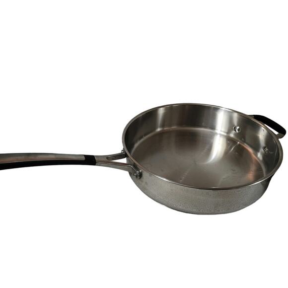 Calphalon 3 Qt. 10" Sauté Sauce Pan Skillet Dual Rubber Handles NO Lid - Picture 1 of 8